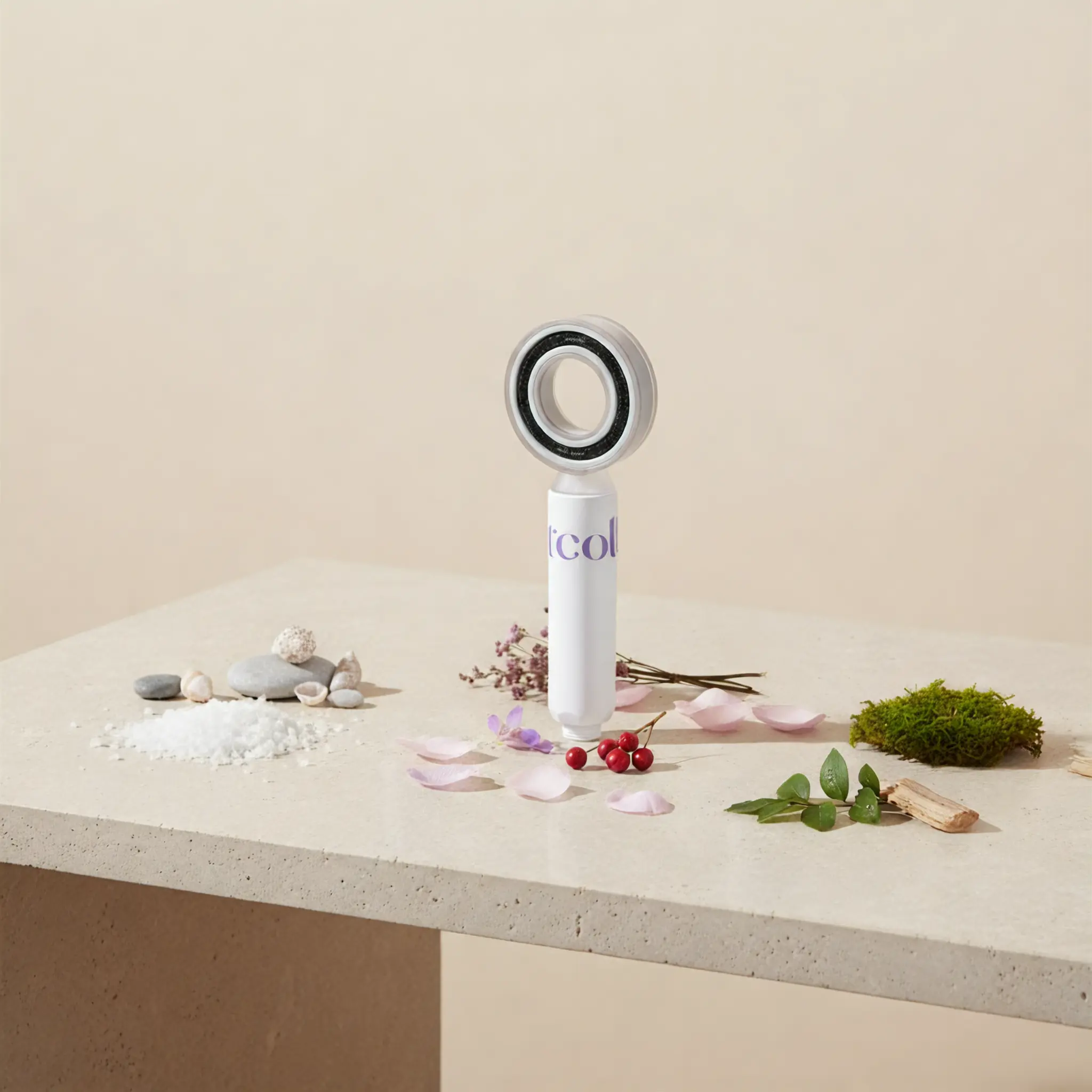 mostcol-single-set-main MOSTCOL aroma shower head single set with micro-diffusion fragrance